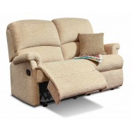 Nevada Small Manual Reclining 2 Seater Sofa - 5 Year Guardsman Furniture Protection Included For Free!