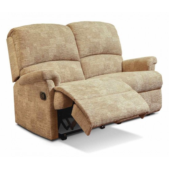 Nevada Standard Manual Reclining 2 Seater Sofa - 5 Year Guardsman Furniture Protection Included For Free!