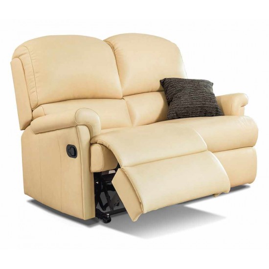 Nevada Standard Manual Reclining 2 Seater Sofa - 5 Year Guardsman Furniture Protection Included For Free!