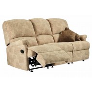 Nevada Small Manual Reclining 3 Seater Sofa - 5 Year Guardsman Furniture Protection Included For Free!