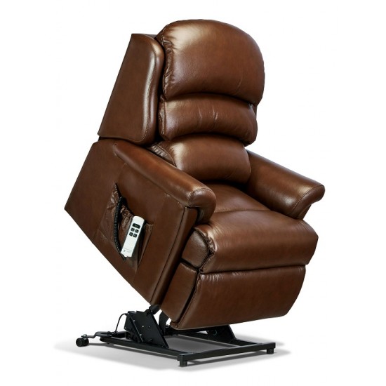 1012 Albany Petite Dual Motor Riser Recliner - ZERO RATE VAT - 5 Year Guardsman Furniture Protection Included For Free!