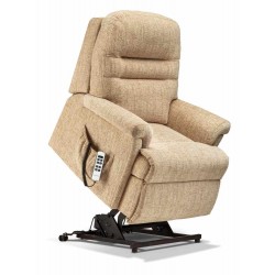 Beaumont Small Single Motor Riser Recliner - ZERO RATE VAT - 5 Year Guardsman Furniture Protection Included For Free!