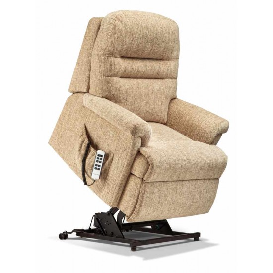 Beaumont Small Single Motor Riser Recliner - ZERO RATE VAT - 5 Year Guardsman Furniture Protection Included For Free!