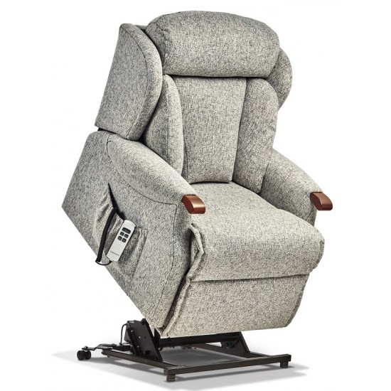 Cartmel Knuckle Petite Dual Motor Riser Recliner - ZERO RATE VAT - 5 Year Guardsman Furniture Protection Included For Free!