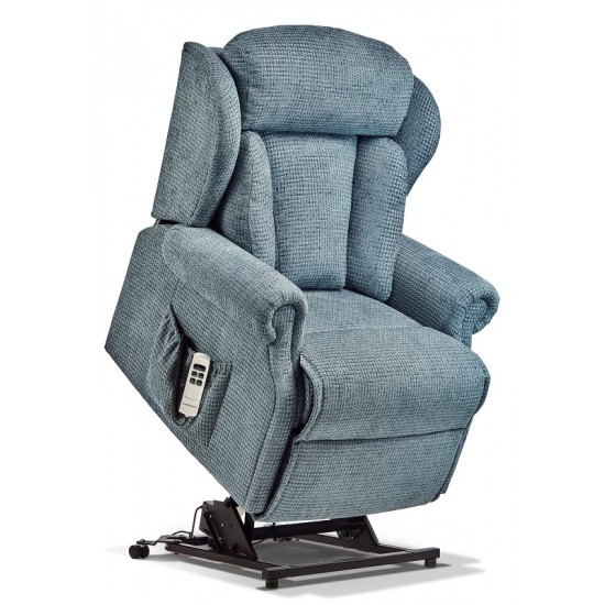 Cartmel Small Dual Motor Riser Recliner - ZERO RATE VAT - 5 Year Guardsman Furniture Protection Included For Free!