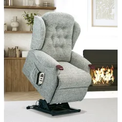 Chester Knuckle Petite Single Motor Riser Recliner - ZERO RATE VAT
