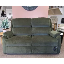 SHOWROOM CLEARANCE ITEM - Sherborne Dakota Large Sofa & Cloud Action Power Recliner Chair with Adjustable Headrest & Lumbar
