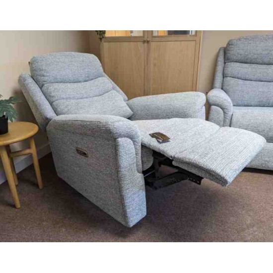 SHOWROOM CLEARANCE ITEM - Sherborne Leyburn Large Sofa & Power Recliner Chair with Adjustable Headrest SHOWROOM CLEARANCE ITEM - Sherborne Leyburn Large Sofa & Power Recliner Chair with Adjustable Headrest