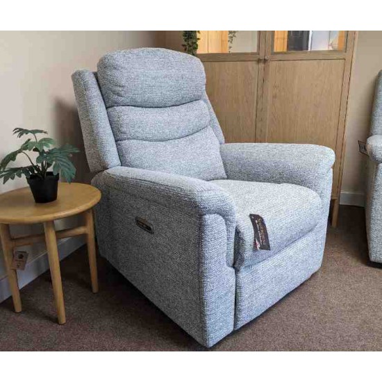 SHOWROOM CLEARANCE ITEM - Sherborne Leyburn Large Sofa & Power Recliner Chair with Adjustable Headrest SHOWROOM CLEARANCE ITEM - Sherborne Leyburn Large Sofa & Power Recliner Chair with Adjustable Headrest