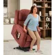 Dakota Small Triple Motor Cloud Comfort Riser Recliner - ZERO RATE VAT