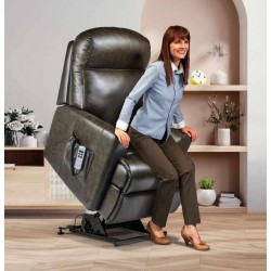 Harrow Petite Single Motor Riser Recliner - ZERO RATE VAT