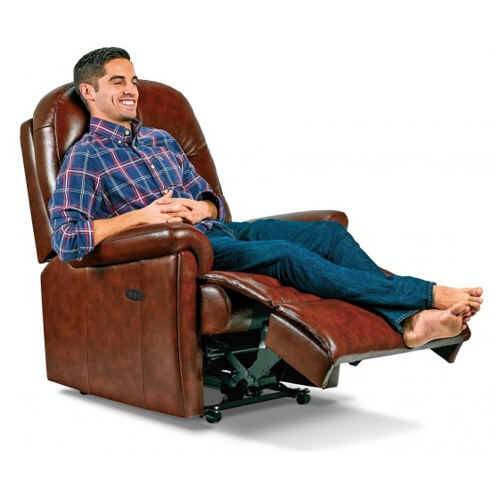 Petite Keswick Powered Recliner  - 5 Year Guardsman Furniture Protection Included For Free!