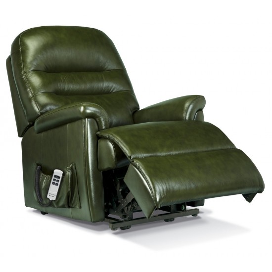 1281 Small Keswick Single Motor Lift & Rise Recliner - ZERO RATE VAT - 5 Year Guardsman Furniture Protection Included For Free!