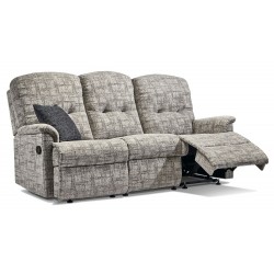 Lincoln Small Rechargeable Powered 3 Seater Recliner Sofa   - 5 Year Guardsman Furniture Protection Included For Free!