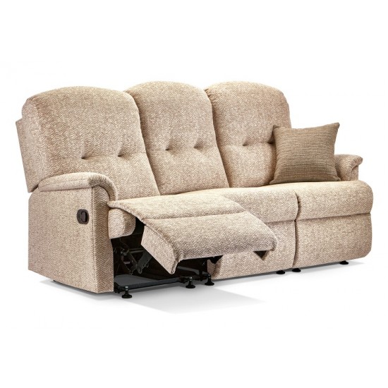 Lincoln Small Rechargeable Powered 3 Seater Recliner Sofa   - 5 Year Guardsman Furniture Protection Included For Free!