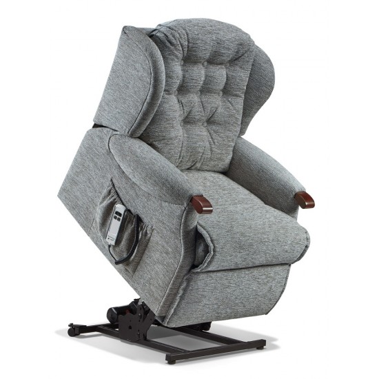 1502 Small Lynton Knuckle Dual Motor Riser Recliner - ZERO RATE VAT - 5 Year Guardsman Furniture Protection Included For Free!