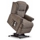1451 Small Malvern Single Motor Riser Recliner - ZERO RATE VAT  - 5 Year Guardsman Furniture Protection Included For Free!