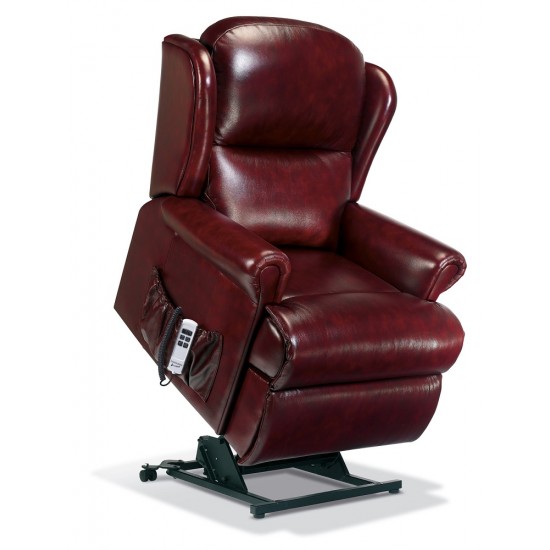 1432 Petite Malvern Dual Motor Lift & Rise Recliner - ZERO RATE VAT - 5 Year Guardsman Furniture Protection Included For Free!