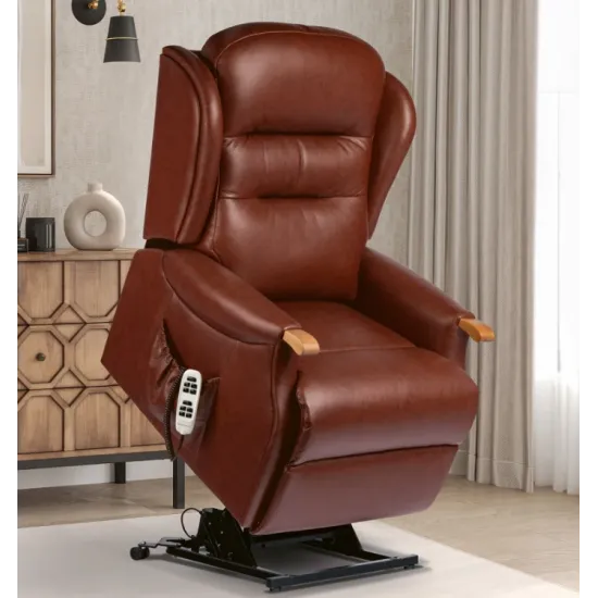 Newbury Knuckle Standard Single Motor Riser Recliner - ZERO RATE VAT