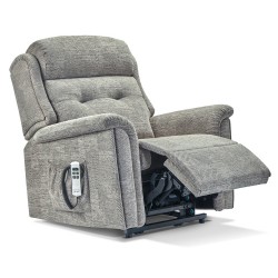 1801 Roma Petite Single Motor Riser Recliner - ZERO RATE VAT  - 5 Year Guardsman Furniture Protection Included For Free!