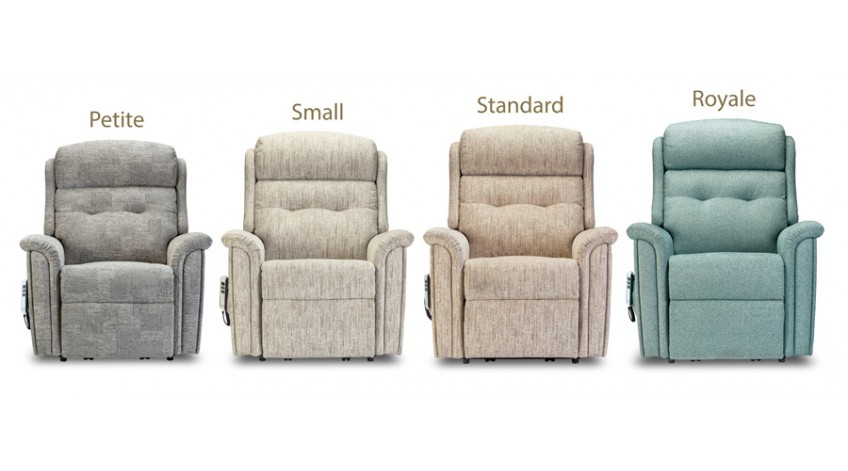 The Sherborne Roma Riser Recliner now available in 4 different sizes The Sherborne Roma Riser Recliner now available in 4 different sizes
