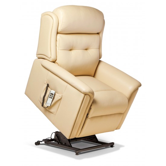 1812 Roma Small Dual Motor Lift & Rise Recliner - ZERO RATE VAT  - 5 Year Guardsman Furniture Protection Included For Free!