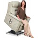 1811 Roma Small Single Motor Riser Recliner - ZERO RATE VAT  - 5 Year Guardsman Furniture Protection Included For Free!