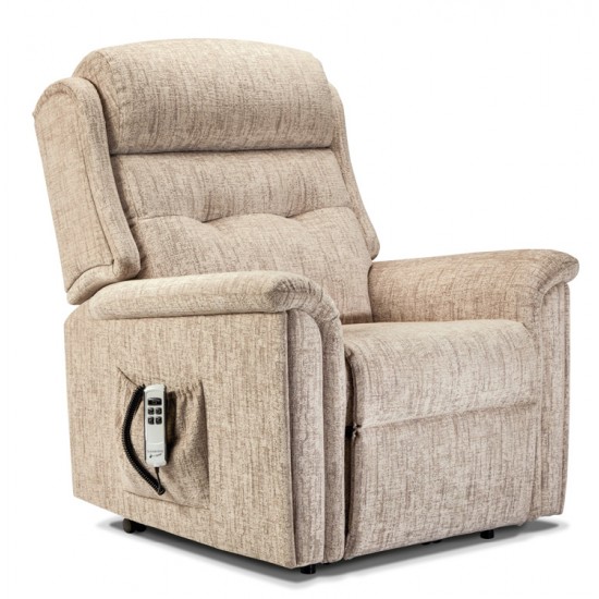 1821 Roma Standard Single Motor Riser Recliner - ZERO RATE VAT  - 5 Year Guardsman Furniture Protection Included For Free!