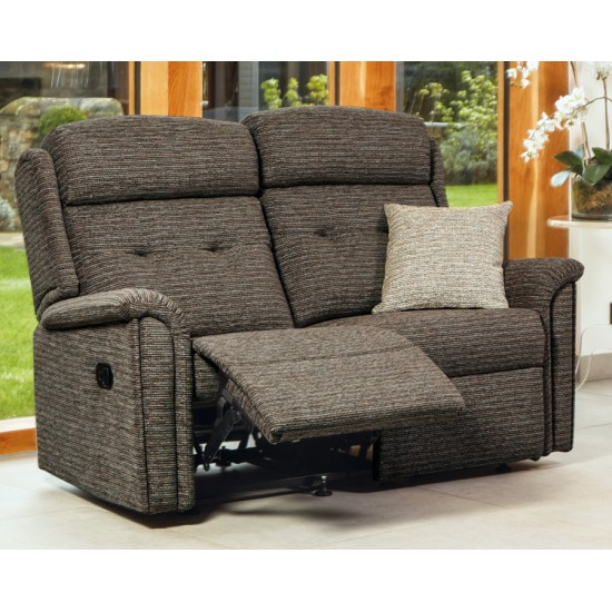 Roma 2 Seater Powered Reclining Sofa - Small - 5 Year Guardsman Furniture Protection Included For Free!