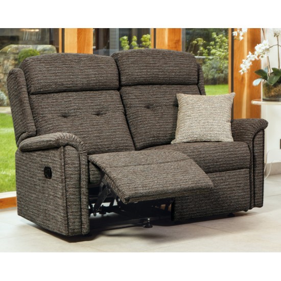 Roma 2 Seater Rechargeable Powered Reclining Sofa - Standard - 5 Year Guardsman Furniture Protection Included For Free!