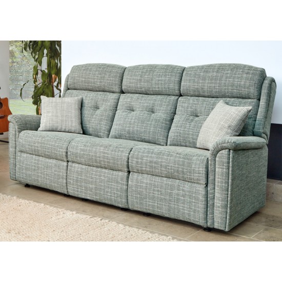 Roma 3 Seater Manual Reclining Sofa - Small - 5 Year Guardsman Furniture Protection Included For Free!