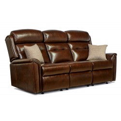 Roma Small 3 Seater Fixed Sofa