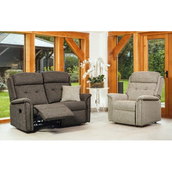 Roma 2 Seater Manual Reclining Sofa - Standard - 5 Year Guardsman Furniture Protection Included For Free!