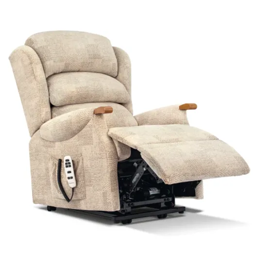 Ryedale Knuckle Small Dual Motor Riser Recliner - ZERO RATE VAT